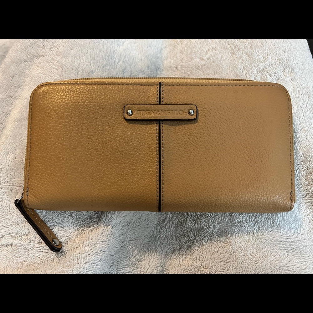 Tignanello zip around wallet.